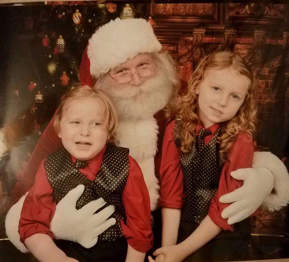 Throwback Scared of Santa